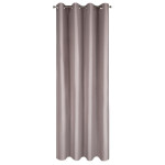 Zasłona Aggie 140x250cm - Pudrowy - Przelotki - 3 Zasłona Aggie 140x250cm - Pudrowy - Przelotki - 3