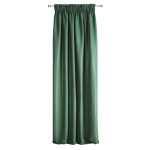 Zasłona Aggie 140x270cm - Ciemnozielony - Taśma - 3 Zasłona Aggie 140x270cm - Ciemnozielony - Taśma - 3