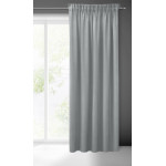 Pierre Cardin zasłona welwetowa 140x270cm - Srebrny - Taśma - 2 Pierre Cardin zasłona welwetowa 140x270cm - Srebrny - Taśma - 2