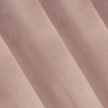 Zasłona Welwetowa Peri 140x250cm - Srebrny/Pudrowy - Przelotki - 6 Zasłona Welwetowa Peri 140x250cm - Srebrny/Pudrowy - Przelotki - 6