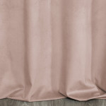 Zasłona Welwetowa Peri 140x250cm - Srebrny/Pudrowy - Przelotki - 7 Zasłona Welwetowa Peri 140x250cm - Srebrny/Pudrowy - Przelotki - 7