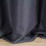 Zasłona Aggie 140x270cm - Granatowa - Taśma - 7 Zasłona Aggie 140x270cm - Granatowa - Taśma - 7
