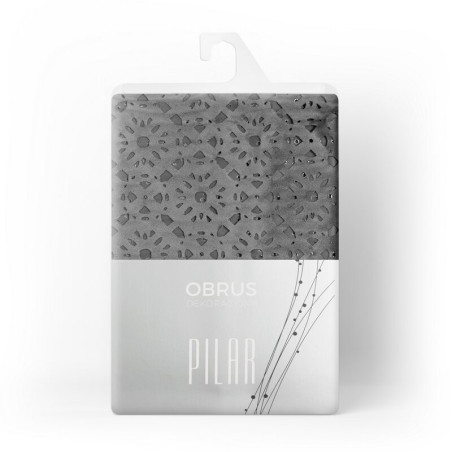 Obrus Pilar 33x180cm - Stalowy - 2