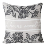 Poszewka Marley 45x45cm - Stalowy - 1 Poszewka Marley 45x45cm - Stalowy - 1