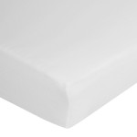 Prześcieradło Dżersejowe 120x200cm + 25cm - Biały - 2 Prześcieradło Dżersejowe 120x200cm + 25cm - Biały - 2