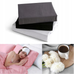 Prześcieradło 100% Bawełna CZESANA 240x220 + 30cm z GUMKĄ na wysoki materac - 3 Prześcieradło 100% Bawełna CZESANA 240x220 + 30cm z GUMKĄ na wysoki materac - 3