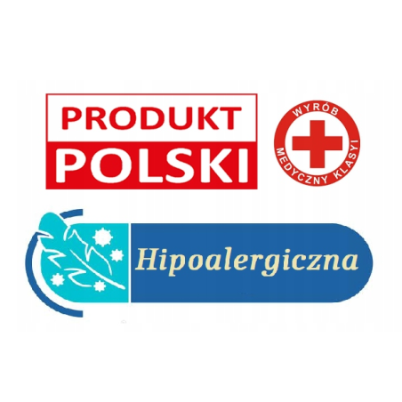 KOŁDRA 140x200cm MEDIC LINE - ANTYALERGICZNA - MEDYCZNA CAŁOROCZNA Z POLSKI - 6