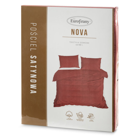 KOMPLET POŚCIELI NOVA3 220 X 200 CM MARSALA - 3
