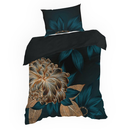 KOMPLET POŚCIELI SATYNOWEJ PREMIUM 6 180 X 200 CM CZARNY - 3