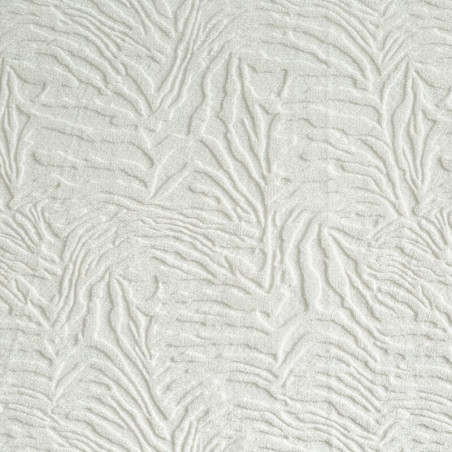 KOMPLET POŚCIELI FLANO 160 X 200 CM KREMOWY - 9