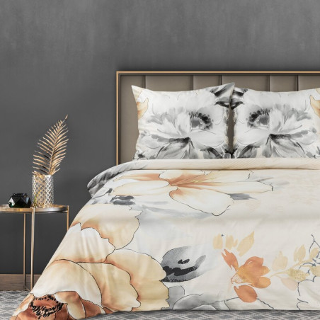 KOMPLET POŚCIELI SATYNOWEJ PREMIUM19 220 X 200 CM BIAŁY - 1
