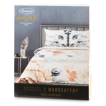 KOMPLET POŚCIELI SATYNOWEJ PREMIUM19 220 X 200 CM BIAŁY - 4