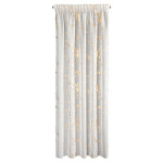 Firana MOLLY 140x270 cm – biała z szampańskim nadrukiem marmurkowym - Taśma - 3 Firana MOLLY 140x270 cm – biała z szampańskim nadrukiem marmurkowym - Taśma - 3
