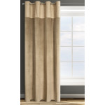 Zasłona Agnes 140x250 cm - Beżowy - Przelotki - 3 Zasłona Agnes 140x250 cm - Beżowy - Przelotki - 3