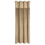 Zasłona Agnes 140x250 cm - Beżowy - Przelotki - 4 Zasłona Agnes 140x250 cm - Beżowy - Przelotki - 4