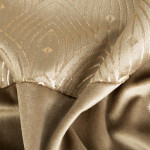 Zasłona Agnes 140x250 cm - Beżowy - Przelotki - 9 Zasłona Agnes 140x250 cm - Beżowy - Przelotki - 9