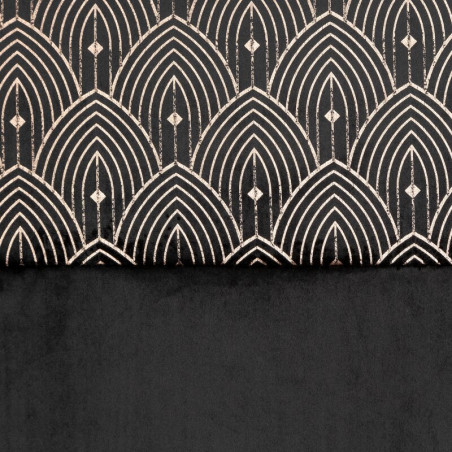 Zasłona Agnes 140x250 cm - Czarny - Przelotki - 6