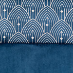 Zasłona Agnes 140x250 cm - Granatowy - Przelotki - 6 Zasłona Agnes 140x250 cm - Granatowy - Przelotki - 6