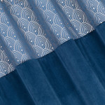 Zasłona Agnes 140x250 cm - Granatowy - Przelotki - 7 Zasłona Agnes 140x250 cm - Granatowy - Przelotki - 7