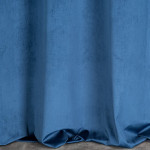 Zasłona Agnes 140x250 cm - Granatowy - Przelotki - 8 Zasłona Agnes 140x250 cm - Granatowy - Przelotki - 8
