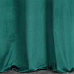 Zasłona Agnes 140x250 cm - Turkusowy - Przelotki - 8 Zasłona Agnes 140x250 cm - Turkusowy - Przelotki - 8