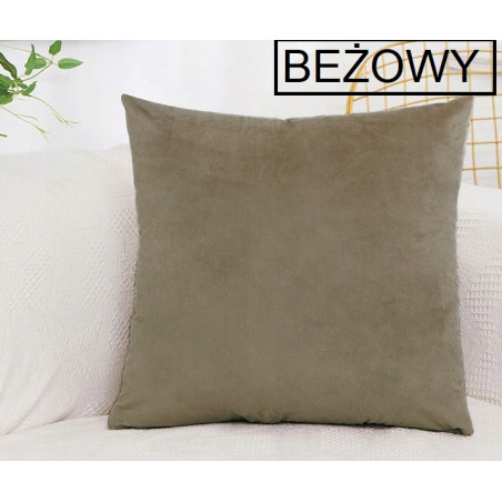 POSZEWKA WELUR NA PODUSZKĘ 40X40 VELVET - Dużo kolorów + Gruby Materiał - 3