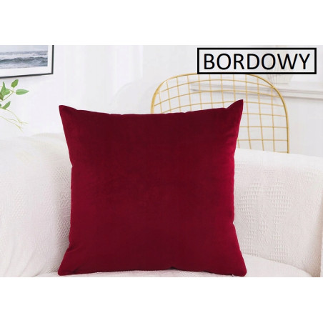POSZEWKA WELUR NA PODUSZKĘ 40X40 VELVET - Dużo kolorów + Gruby Materiał - 4