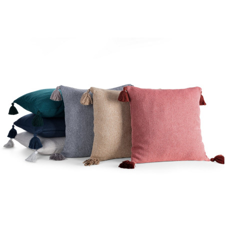 POSZEWKA POLY 06 45 X 45 CM SREBRNY - 2