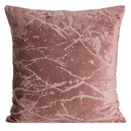 POSZEWKA VELVET RÓŻOWY - 1