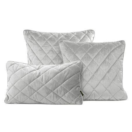 POSZEWKA VELVET 27 45 X 45 CM SREBRNY - 3