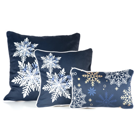 POSZEWKA ŚWIATECZNA CAROL04 30 X 45 CM GRANATOWY - 3