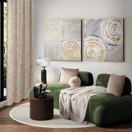 POSZEWKA GAJA 1 45 X 45 CM CIEMNOBEŻOWY - 3