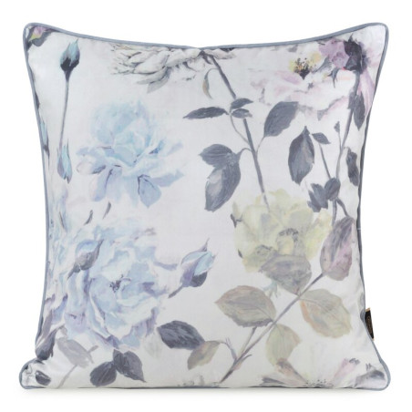 POSZEWKA VELVET 151 45 X 45 CM KREMOWY - 1