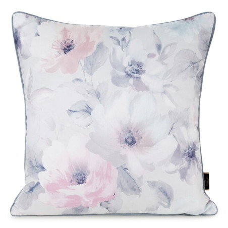POSZEWKA VELVET 153 45 X 45 CM KREMOWY - 1