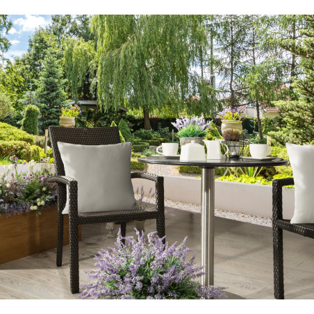POSZEWKA GARDENIA 45 X 45 CM STALOWY - 3