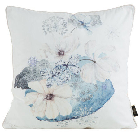 POSZEWKA VELVET 125 45 X 45 CM KREMOWY - 1