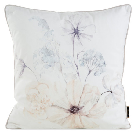 POSZEWKA VELVET 127 45 X 45 CM KREMOWY - 4