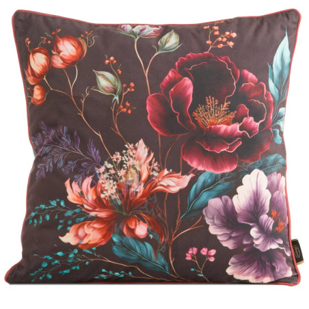 POSZEWKA VELVET 129 45 X 45 CM CEGLASTY - 1
