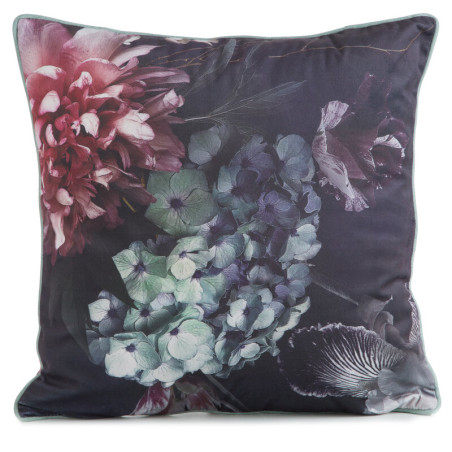 POSZEWKA VELVET 131 45 X 45 CM CIEMNOFIOLETOWY - 1