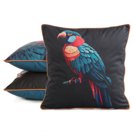 POSZEWKA VELVET 136 45 X 45 CM CZARNY - 2