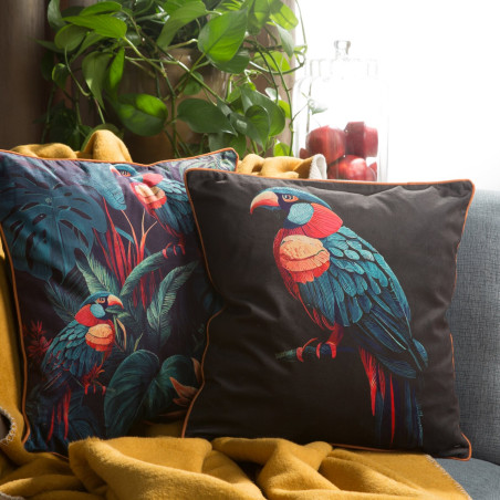 POSZEWKA VELVET 136 45 X 45 CM CZARNY - 3