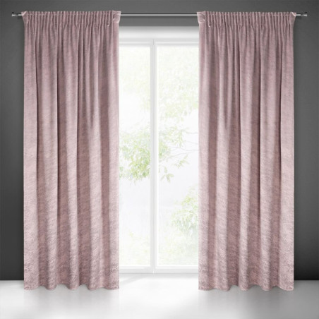 ZASŁONA RIVA Z MARMURKOWYM WZOREM NA TAŚMIE 140X270CM RÓŻOWY - 4 ZASŁONA RIVA Z MARMURKOWYM WZOREM NA TAŚMIE 140X270CM RÓŻOWY - 4
