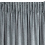 Zasłona z motywem marmurku Riva140 cm x 270 cm stalowa - 2 Zasłona z motywem marmurku Riva140 cm x 270 cm stalowa - 2