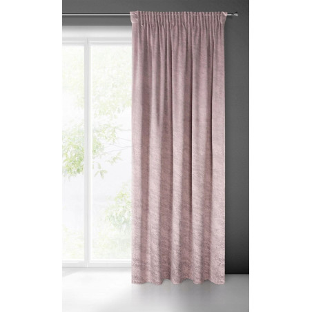 ZASŁONA RIVA Z MARMURKOWYM WZOREM NA TAŚMIE 140X270CM RÓŻOWY - 5 ZASŁONA RIVA Z MARMURKOWYM WZOREM NA TAŚMIE 140X270CM RÓŻOWY - 5