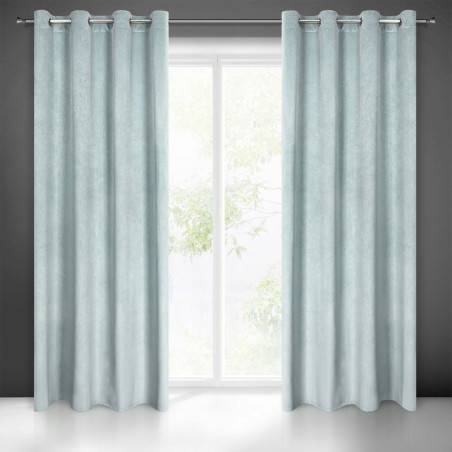 ZASŁONA LILI 140X250 NIEBIESKI EUROFIRANY - 3 ZASŁONA LILI 140X250 NIEBIESKI EUROFIRANY - 3