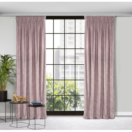 ZASŁONA RIVA Z MARMURKOWYM WZOREM NA TAŚMIE 140X270CM RÓŻOWY - 11 ZASŁONA RIVA Z MARMURKOWYM WZOREM NA TAŚMIE 140X270CM RÓŻOWY - 11