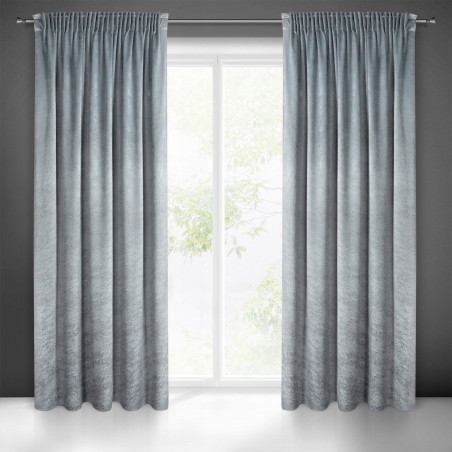Zasłona z motywem marmurku Riva140 cm x 270 cm stalowa - 6 Zasłona z motywem marmurku Riva140 cm x 270 cm stalowa - 6