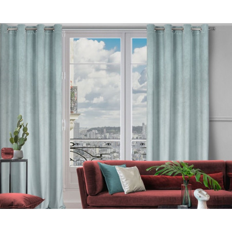 ZASŁONA LILI 140X250 NIEBIESKI EUROFIRANY - 13 ZASŁONA LILI 140X250 NIEBIESKI EUROFIRANY - 13