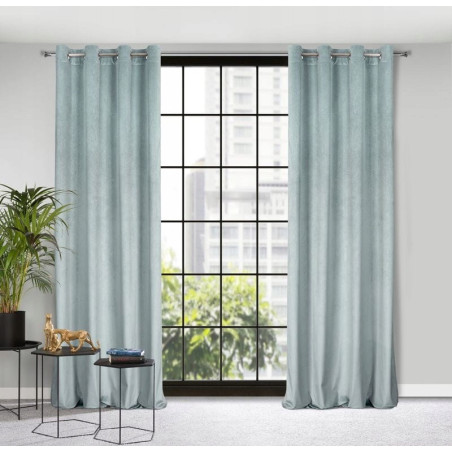 ZASŁONA LILI 140X250 NIEBIESKI EUROFIRANY - 14 ZASŁONA LILI 140X250 NIEBIESKI EUROFIRANY - 14
