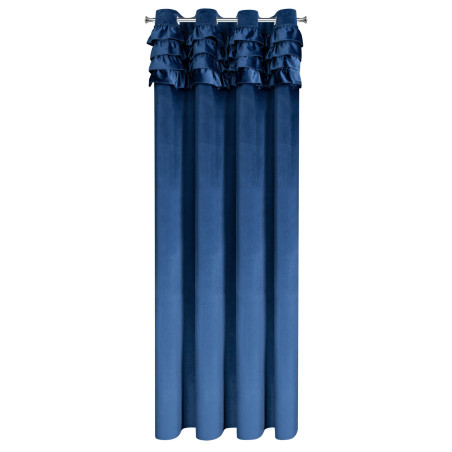 ZASŁONA GOTOWA ERIN 140 X 250 CM GRANATOWY - 3